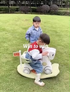 ม้าโยกอัศวิน ม้าโยกเด็ก 3in1 ม้าโยกเด็ก มีรั้วป้องกัน รถลากม้า ของเล่นเด็ก ม้าโยก ม้าล้อเลื่อนสำหรับเด็ก 1-3 ปี ม้าโยกเด็กเล่น ม้าโยกสนามเด็กเล่น - Lazada