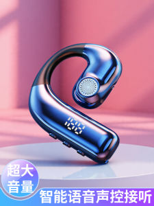 Wireless Bluetooth Earphones Non-In-Ear Voice Controlled Long Battery Life Comfortable Long Wear Voice Command True Wireless Earbuds