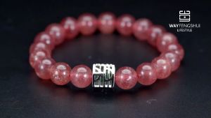 Red Strawberry Quartz ~ The Charmer Bracelet 魅力无限手链【Way Fengshui Lifestyle】