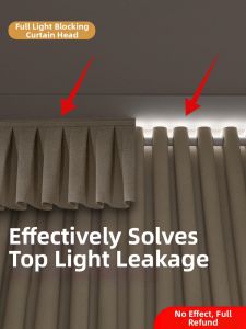 LEZHIHE | High Light-blocking Anti-leakage Top Curtain