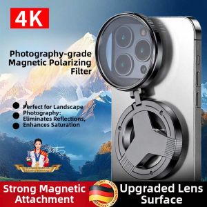 caibeike | Magnetic Polarizing Filter Phone Clip-on 52/67mm