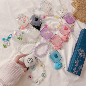 Simple Gradient Redmi Buds6 Vitality Edition Bluetooth Earphone Case Cartoon Creative Butterfly Knot Protection Cover for Xiaomi