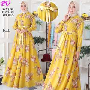 WARDAH gamis casual muslimah