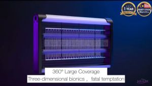 Mosquito Uv Trap Killer Electric Shock Fly Killer Pest Insert Penghapus Perangkap Nyamuk Ubat Lalat Serangga