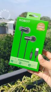 Headset Robot Tipe C Bass Stereo Handsfree Earphone Kabel Henset Handset Hedset For S4msung A72 A53 A54 A35 A55 A56 A36 S21 S22 S24 REC80