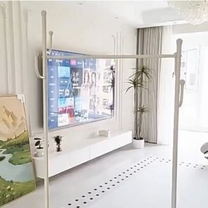 Ekohouse  ราวแขวนเสื้อผ้า ขนาด 60/80/100 ซม. สูง 172 ซม. รับน้ำหนักได้ถึง 24 กก. มีล้อ ตะกร้าเก็บของ  ที่แขวนหมวก