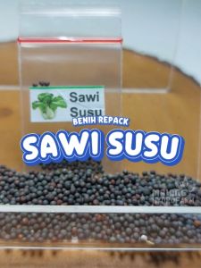 Benih Sayur Sawi Susu Unggulan Berkualitas bibit biji repack sayuran putih kecil mini hydroponik hidroponik milk