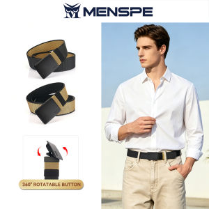 MENSPE Belt For Men Men Belt Outdoor Tactical Belt Quick Release Buckle Belt Rotating Buckle Nylon Waistband Double-Sided Two-Color Belt Youth Sports Canvas Pant Belt Simple Nice Waistband Nylon Tactical Belt For Men