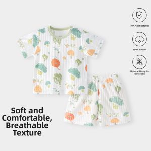 TONGLIANCHUXIN | Breathable Lightweight Summer Baby Clothes Set