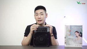 Quạt điều hòa Quạt hơi nước Quạt điều hòa hơi nước Quạt phun sương Máy điều hòa mini Quạt điều hòa phun sương để bàn 3 chế độ hẹn giờ thông minh tích hợp đèn led 7 màucó khay đátiết kiệm điện hàng nhập khẩu