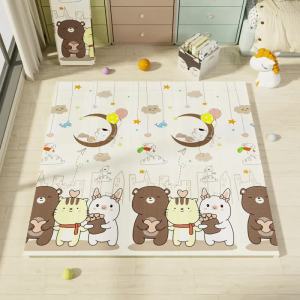 Baby floor mat activity gym playmats thickness baby playmat Carpet baby mat playmat baby crawling floor mat thickened foldable 爬爬垫