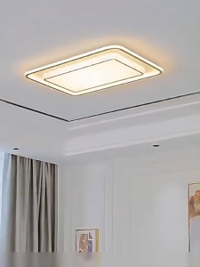 [Jumei] โคมไฟเพดาน LED โคมไฟเพดานคริสตัล LED ปกป้องดวงตาแบบฟูลสเปกตรัม โคมไฟห้องนั่งเล่นที่หรูหรา โคมไฟห้องนอนห้องนั่