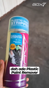 Gox7 Plastic Paint Stripper 400ml Aerosol Spray Paint-Safe On Plastic Surface-Paint Remover-Automotive Paint Remover
