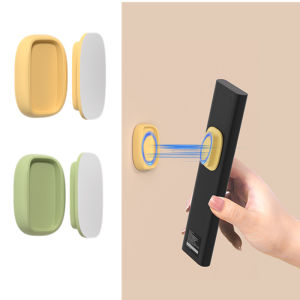 2pcs Install remote control with magnetic suction hook strong adhesive suction cup wall mounted TV air conditioning remote co
