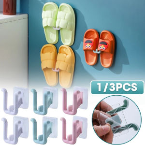 3 ชิ้น วาง รอง เท้า ใน ห้องน้ำ ไม่เจาะติดผนัง ร้านน้ำ กาว ใน ตัวบ้าน ตะขอเก็บ ชั้น วาง รอง เท้า ใน ห้องน้ำ