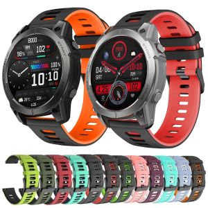 Strap For Zeblaze Vibe 7 Pro / Stratos 2 3 Watch Band Bracelet 22mm Sports Silicone Wristband Accessories for Zeblaze Ares 3 Pro