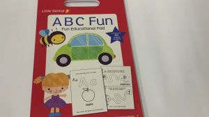 Little Genius Small Pad Fun Learning ABC Book3-4 years old (48 pages)