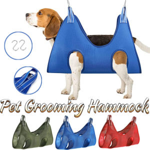 Pet Grooming Hammock Dog Bathing Package Cat Restraint Bag Pet Comb Ears/Eyes Care Fixed Noose Shower Cleaning Tools