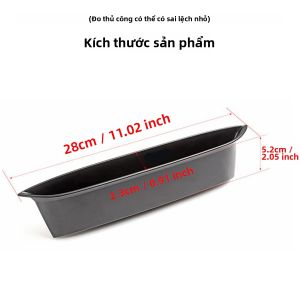 Khay Đựng Đồ Cho Hành Khách Trên Xe Jeep Wrangler JK 2011-2017 Chất Liệu ABS Lắp Vào Tay Nắm Cửa Giúp Sắp Xếp Và Cất Giữ Đồ Đạc Trong Xe Gọn Gàng.