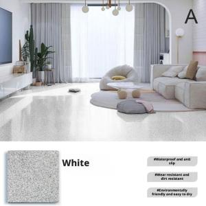 New High-Gloss Marble Effect Epoxy Floor Coating Waterproof Floor Paint Marble Garage Paint Waterproof Water-Based Epoxy Coating