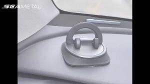 SEAMETAL 360 Degree Rotatable Mobile Phone Holder Anti Slip Car Dashboard Phone Mount Stand GPS Support in Car for All Phones