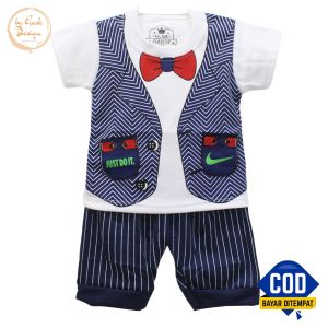 Setelan Baju Bayi Laki-Laki Usia 0 Sampai 12 Bulan
