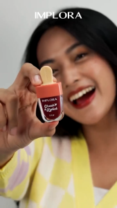 IMPLORA Cheek & Lip Tint Model Ice Cream / Set Liptint & Pemerah Pipi