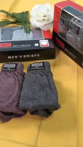 3 Pcs Celana Dalam Pria Dewasa Agree Merah 8886 | CD Laki Laki Bahan Katun Adem Berkualitas Nyaman