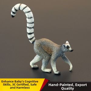 MENGSILE | Realistic Solid Wild Animal Toy Model Primate Education
