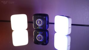TNW DC07 RGB LED Lampu Mini Video Lighting Konten Kreator Selfie Light Magnetic Fill Light Untuk Handphone Kamera
