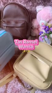 Tas ALISHA Ransel Sekolah Backpack Multifungsi Terbaru