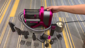 Pet Grooming Vacuum Kit 8 IN 1 Hair Dryer Kucing Anjing Pet Blower Alat Cukur Bulu Kucing Kit Vakum Perawatan Hewan