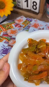 [Giòn rụm ] 100g Gân bò xào rau tiến vua đồ ăn nhẹ giòn cay ngon ăn vặt đã nghiền