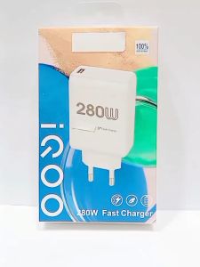 Batok Adapter For VVO iQOO Fast Charger  280w  Batok Kepaka Casan Universal Fast Charging