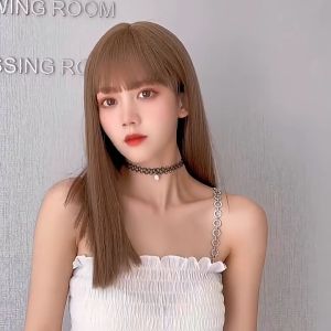 Tóc cả đầu nữ 508 😍FREESHIP😍 tóc giả nguyên đầu nữ thẳng lửng tóc bộ nữ giả cả đầu tóc thẳng lửng tóc giả nữ