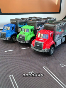 รถของเล่นแบบร่อนด้วยแรงเฉื่อย / หัวรถโลหะผสม / รถบรรทุกคอนเทนเนอร์โลหะผสมสำหรับเด็ก / รถบรรทุกขนส่งคอนเทนเนอร์