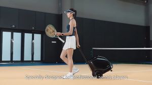 Pusun PP-8001 New Automatic Pickleball Training Machine with APP Remote Control and 28-Point Programming