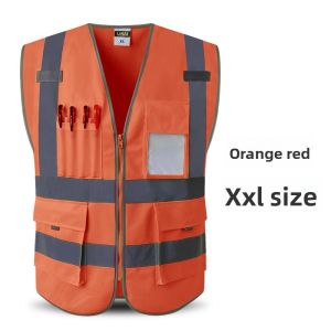 LIKAI | Reflective High-Visibility Multi-Pocket Vest