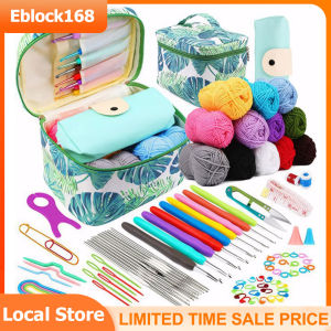 Uliekhy 87pcs Crochet Set for Beginner Crochet Kit Adults Knitting Starter Kit Adults and Kids Complete Crochet Kit Crochet