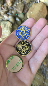 New Style High Quality 1 Inch 3D Mason Emblem