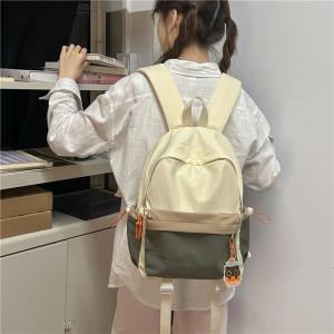 OUDENGPAI | High Capacity School Backpack For Girls Junior And High School Students Lightweight Dual Shoulder Bag Korean Style Ins Aesthetic