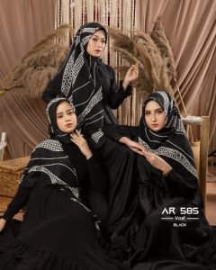Jilbab hijab kerudung bergo krudung wanita dewasa segiempat motif jumbo terbaru new terlaris terkini modern kekinian murah viral 2022 Arrafi AR 585 adem mudah di bentuk cantik bahan voal ori premium cantik bayar di tempat COD gratis ongkir