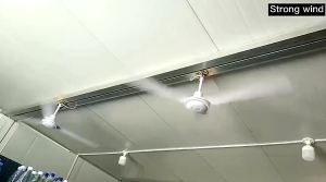 56 Inches Ceiling Fan Heavy Duty Inverter Electric Fan 3 Iron Blades with Regulator Ceiling Fan Energy Saving Standard Fan Big Industrial Fan For Living Room Warehouse Restaurant