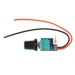Aideepen | DC 5-12V Manual 4-Wire PWM Fan Governor Module Switch Chassis Speed-Control Motor Noise-Reduction Controller Board Power Supply