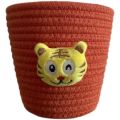 Giá Treo Tường Bằng Vải Cotton Phong Cách Bắc Âu Cartoon Để Lưu Trữ Đồ Dùng Sinh Hoạt Hàng Ngày Cho Học Sinh Ký Túc Xá Giá Treo Đồ Dùng Đa Năng. 