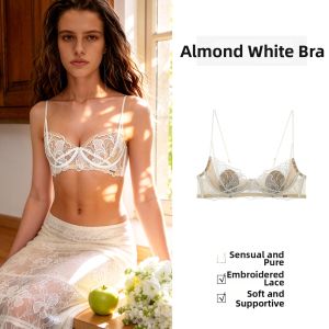 GAINREEL | Lace Embroidered Summer Slimming Bra Gathered Support