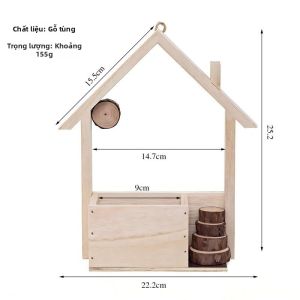 Trang Trí Tường Hoa Giả Gỗ