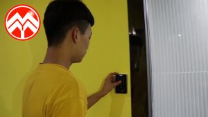 YMY [ SINGLE EM-LOCK KEYTAG ] WiFi TUYA APP SECURITY DOOR ACCESS SYSTEM FingerPrint ELECTROMAGNETIC LOCK (EM-LOCK) PACKAGE with Power Adapter / POWER SUPPLY BOX AND 12V 7AH Backup  Battery