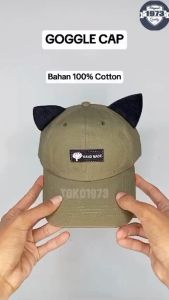 Baseball cap : GOGGLE CAP - Topi baseball topi pria topi wanita