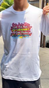 KAOS ATASAN DISTRO OBLONG DEWASA PRIA LENGAN PENDEK KEKINIAN XS-XXL-DTF-582 KAOS KEREN